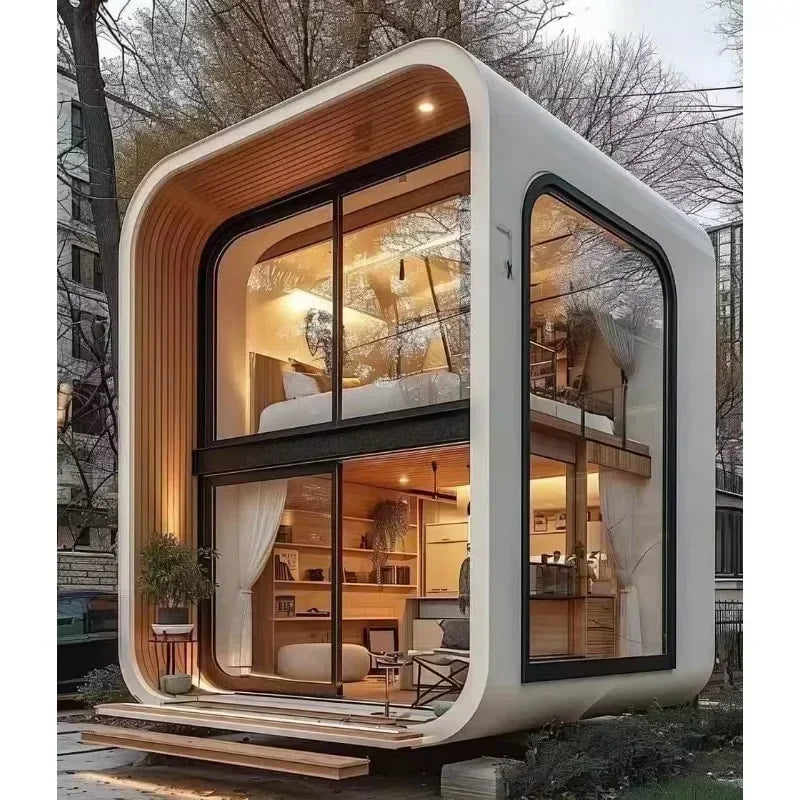 Casa Inteligente Cápsula Extensílvel Módulos de Montagem Configurada Estilo Painel - SWEET HOME