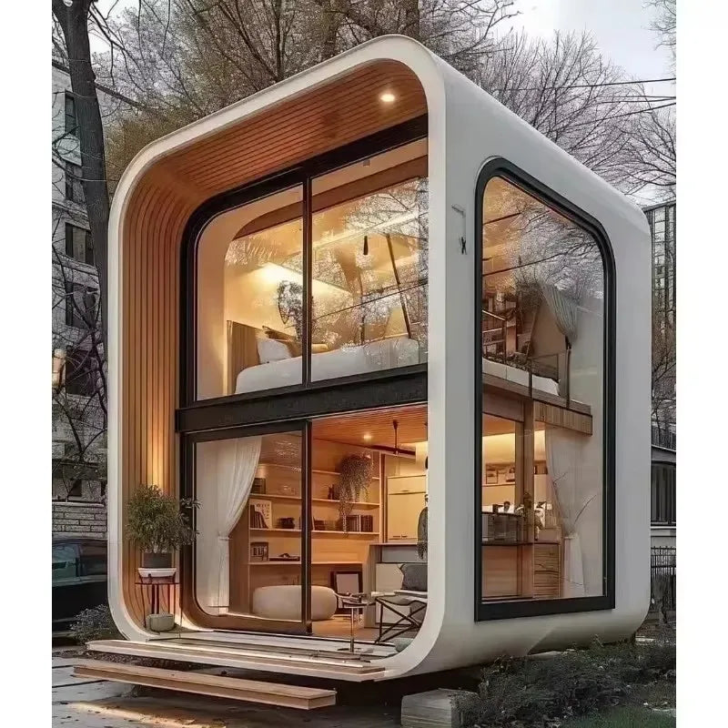 Casa Inteligente Cápsula Extensílvel Módulos de Montagem Configurada Estilo Painel - SWEET HOME