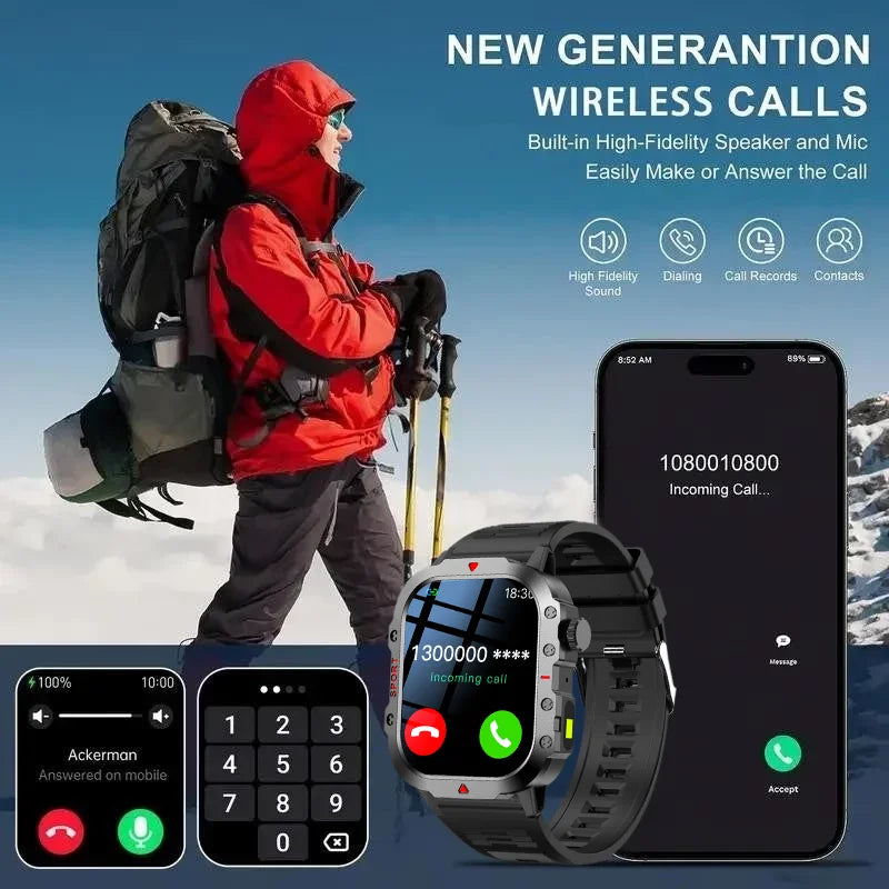 Relógio Inteligente Smartwatch LAXASFIT Super Sport 1.81"HD Lançamento 2025