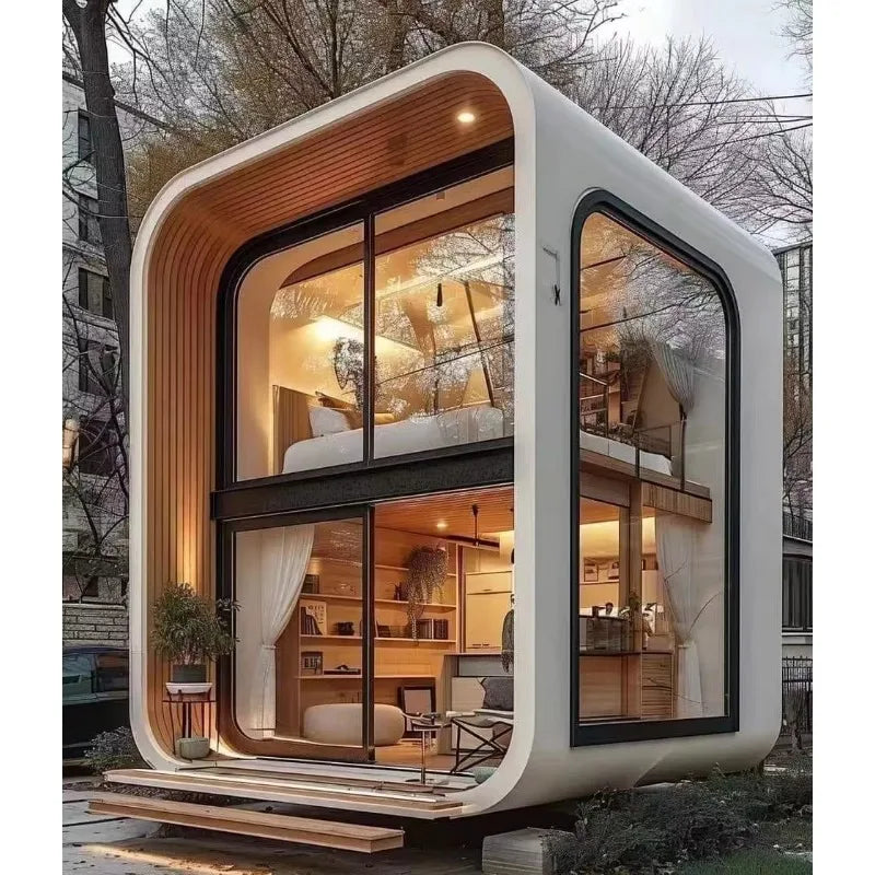 Casa Inteligente Cápsula Extensílvel Módulos de Montagem Configurada Estilo Painel - SWEET HOME