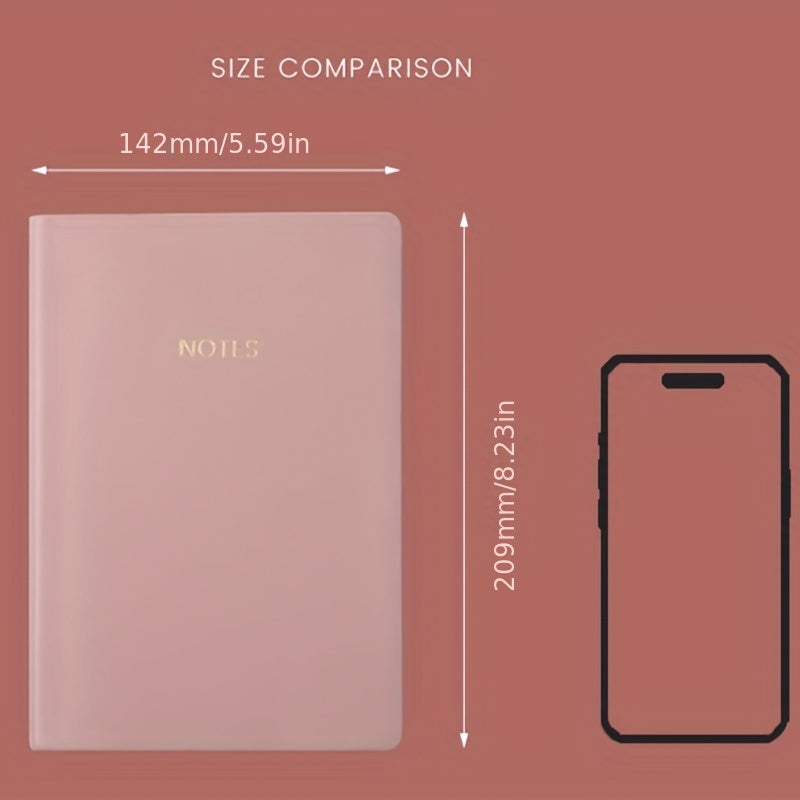 Caderno A5 com 82 folhas e borda arco-íris - Agenda executiva de capa dura com linhas, papel grosso, essencial para escola e escritório, trabalho, estudo e uso pessoal - Material escolar e de escritório da melhor qualidade.