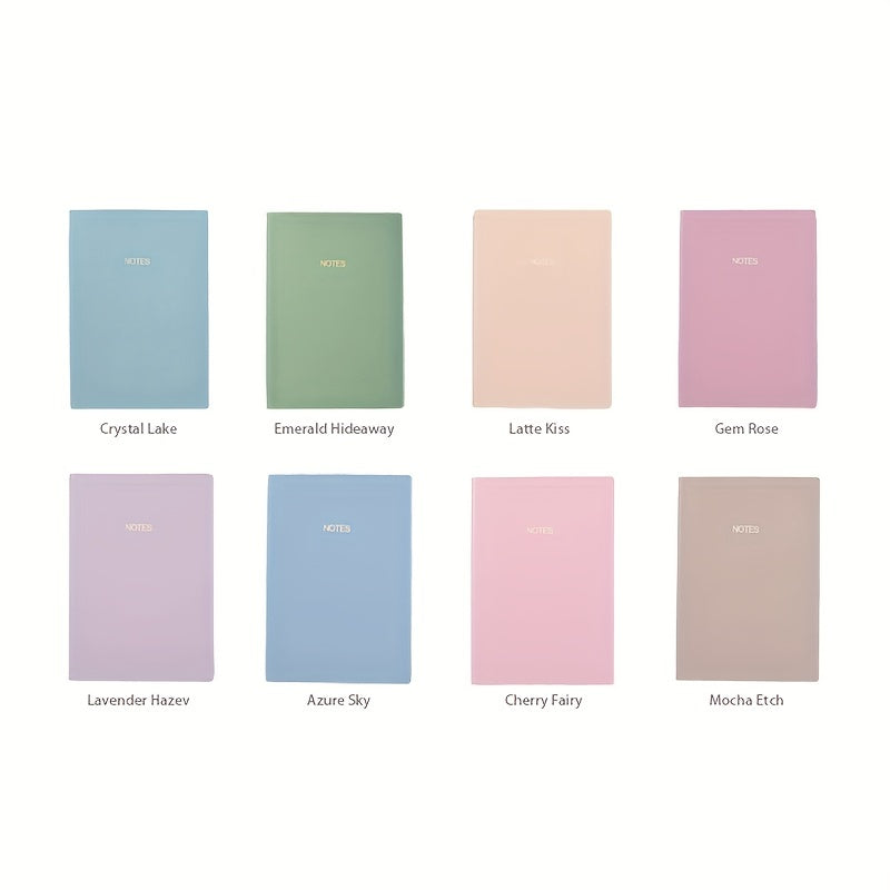 Caderno A5 com 82 folhas e borda arco-íris - Agenda executiva de capa dura com linhas, papel grosso, essencial para escola e escritório, trabalho, estudo e uso pessoal - Material escolar e de escritório da melhor qualidade.