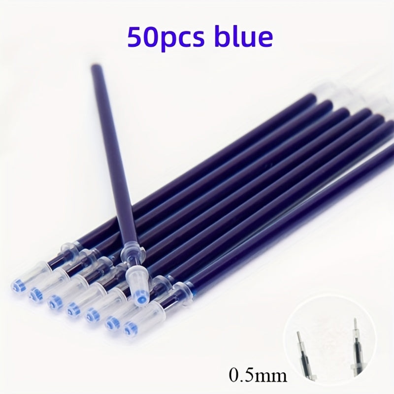 Conjunto de 50 Canetas em Gel 0,5mm