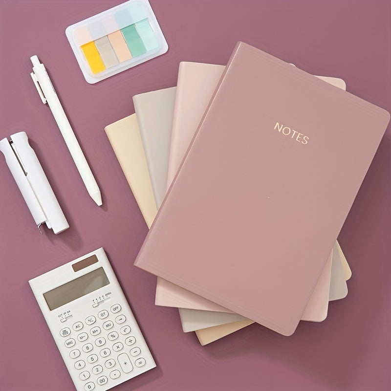 Caderno A5 com 82 folhas e borda arco-íris - Agenda executiva de capa dura com linhas, papel grosso, essencial para escola e escritório, trabalho, estudo e uso pessoal - Material escolar e de escritório da melhor qualidade.