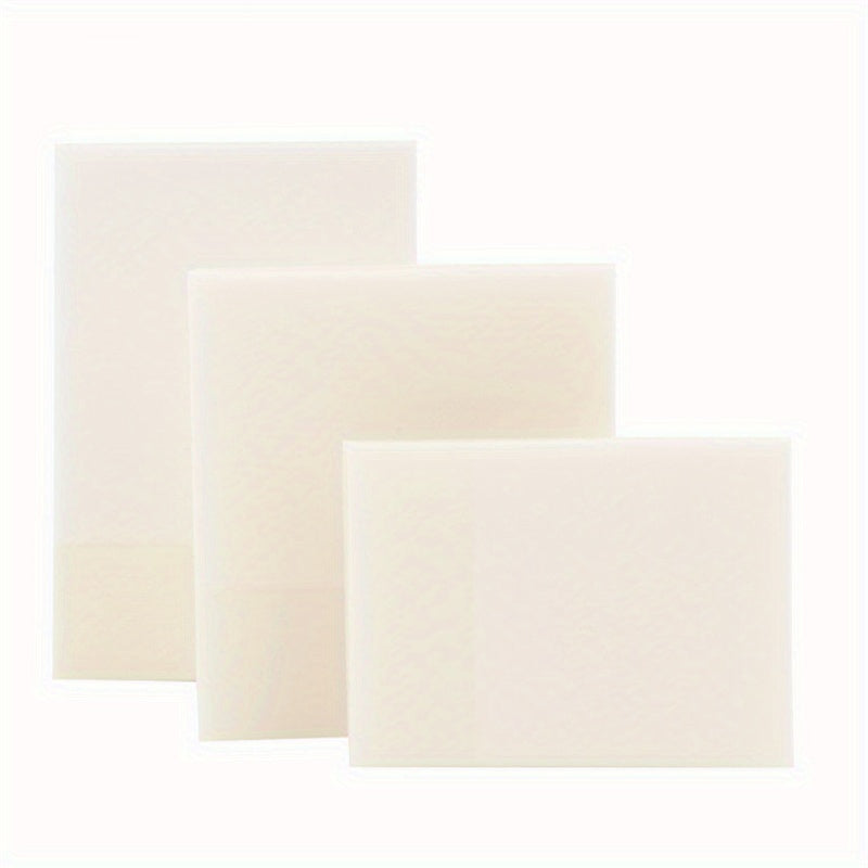 Bloco de Notas Adesivas Transparentes com 50 Folhas - Material Escolar e de Escritório - ESPECIFICAÇÕES - Código do Produto: BM04421 - Formato: Quadrado