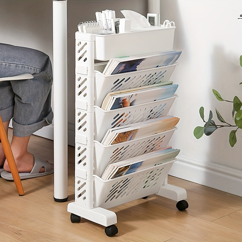 Estante de Cinco Níveis - Solução de Armazenamento Portátil