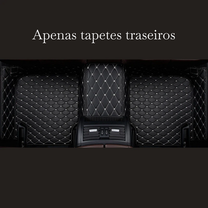 Kit de Tapetes Automotivos de Luxo e Conforto