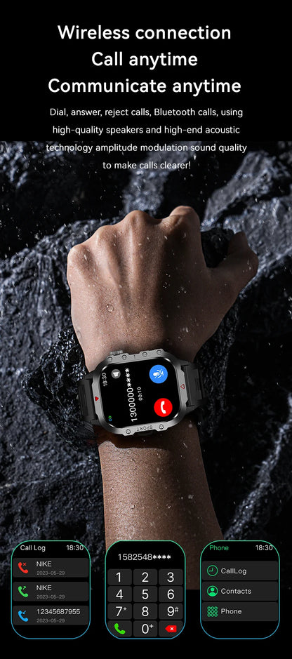 Relógio Inteligente Smartwatch LAXASFIT Super Sport 1.81"HD Lançamento 2025