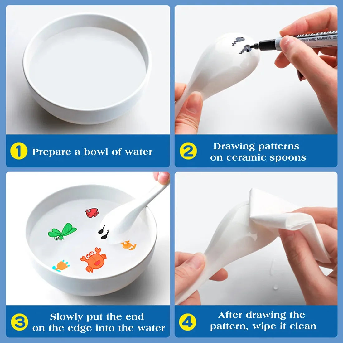 CANETAS MÁGICAS FLUTUANTES ✨ Transforme a Água em Arte Mágica! 🎨