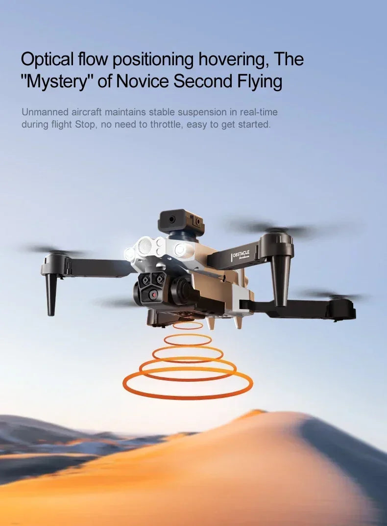 Drone 8K Bexine Series LU200/600 - Fotografia Aérea Profissional LinhaTop 5G GPS WiFi Camera Tripla