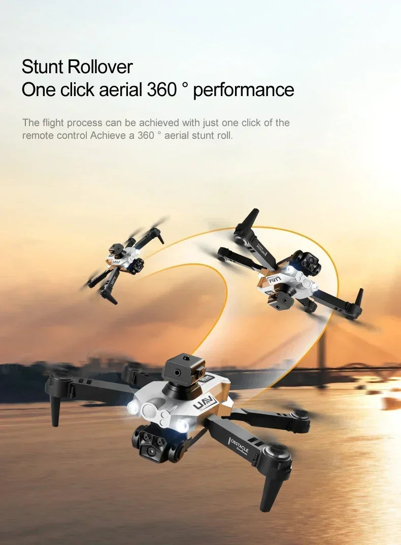 Drone 8K Bexine Series LU200/600 - Fotografia Aérea Profissional LinhaTop 5G GPS WiFi Camera Tripla