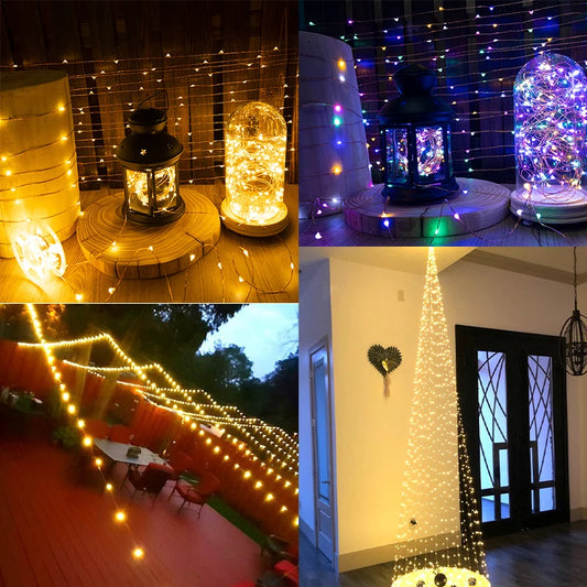 Lâmpadas Led Decoração - Guirlandas de Natal