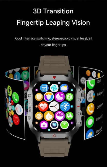 Relógio Inteligente Smartwatch LAXASFIT Super Sport 1.81"HD Lançamento 2025