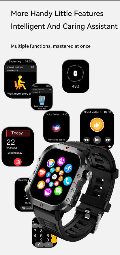 Relógio Inteligente Smartwatch LAXASFIT Super Sport 1.81"HD Lançamento 2025