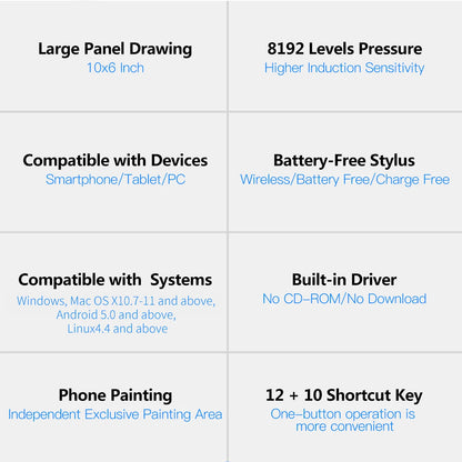 Tablet Gráfico Profissional - Pintura & Design Online - Windows/Mac/Linux