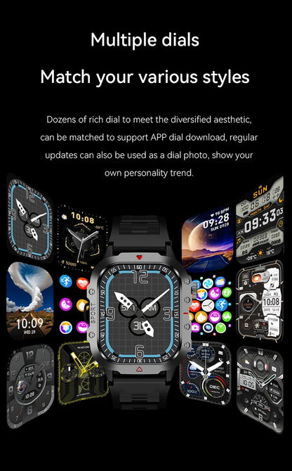 Relógio Inteligente Smartwatch LAXASFIT Super Sport 1.81"HD Lançamento 2025