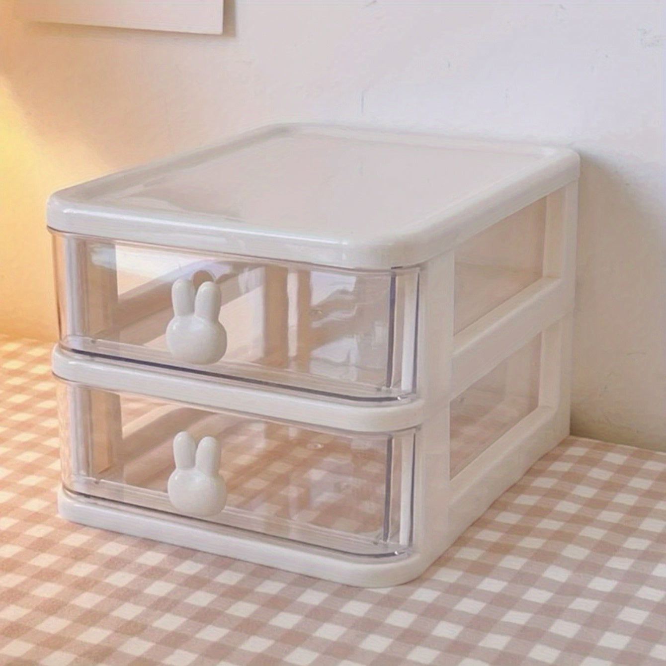 Gaveteiro Rosa Organizador Multicolorido