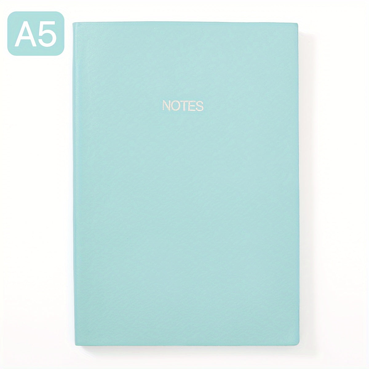 Caderno A5 com 82 folhas e borda arco-íris - Agenda executiva de capa dura com linhas, papel grosso, essencial para escola e escritório, trabalho, estudo e uso pessoal - Material escolar e de escritório da melhor qualidade.