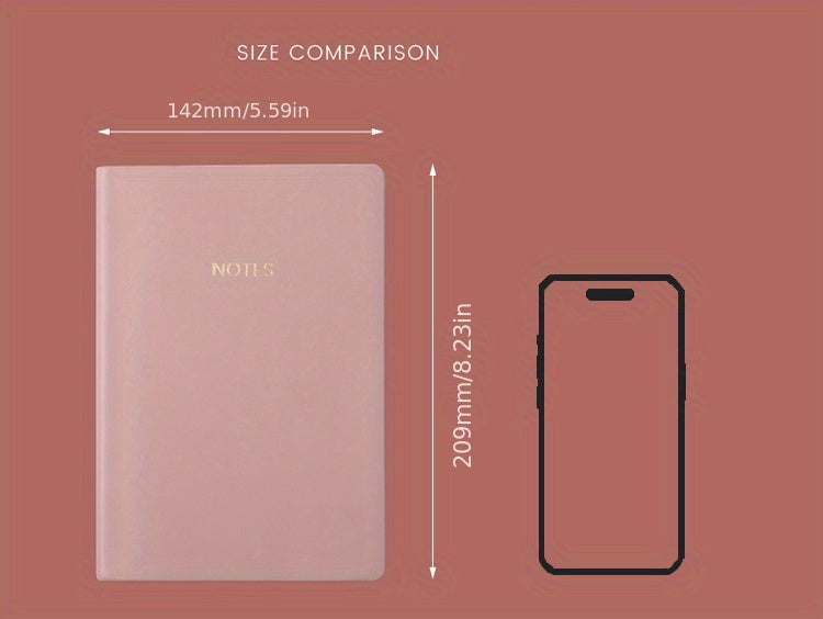 Caderno A5 com 82 folhas e borda arco-íris - Agenda executiva de capa dura com linhas, papel grosso, essencial para escola e escritório, trabalho, estudo e uso pessoal - Material escolar e de escritório da melhor qualidade.