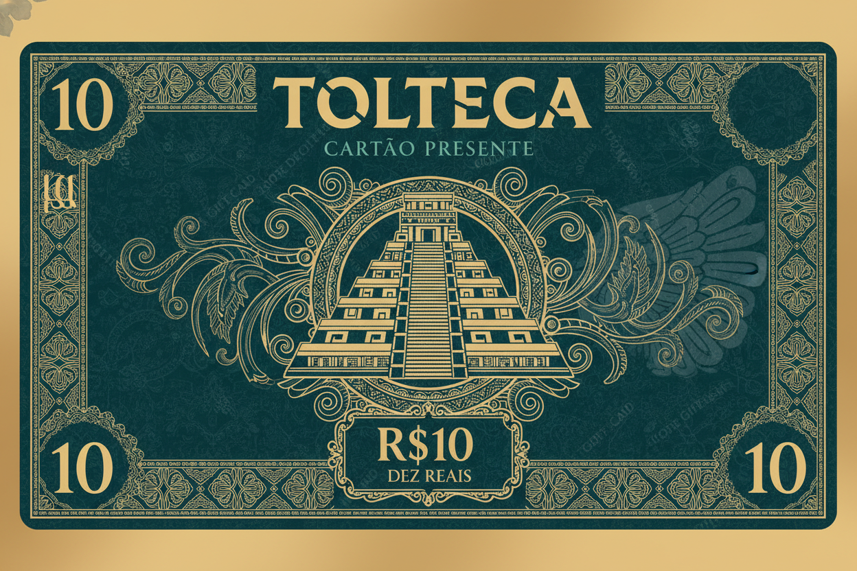 Cartão Presente Tolteca R$10