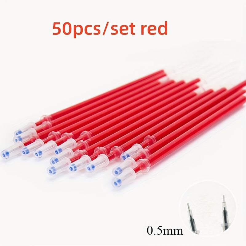 Conjunto de 50 Canetas em Gel 0,5mm