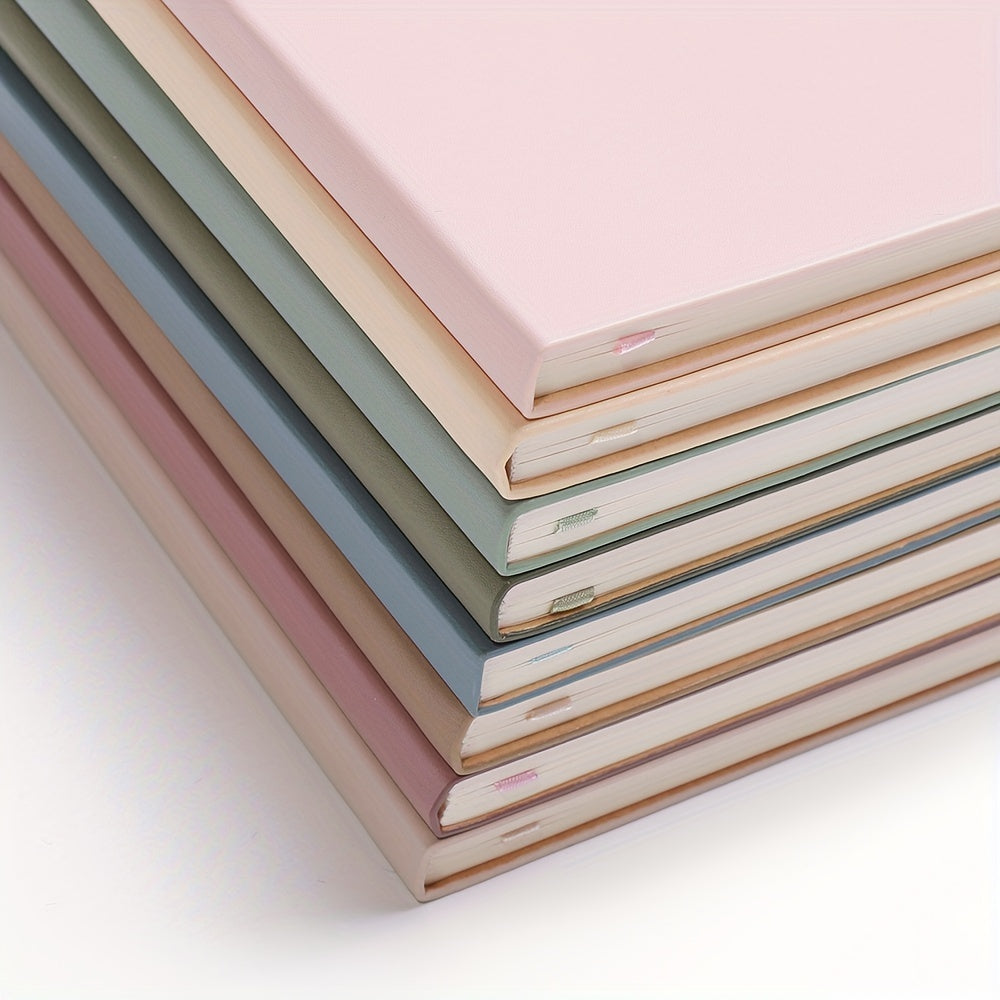 Caderno A5 com 82 folhas e borda arco-íris - Agenda executiva de capa dura com linhas, papel grosso, essencial para escola e escritório, trabalho, estudo e uso pessoal - Material escolar e de escritório da melhor qualidade.